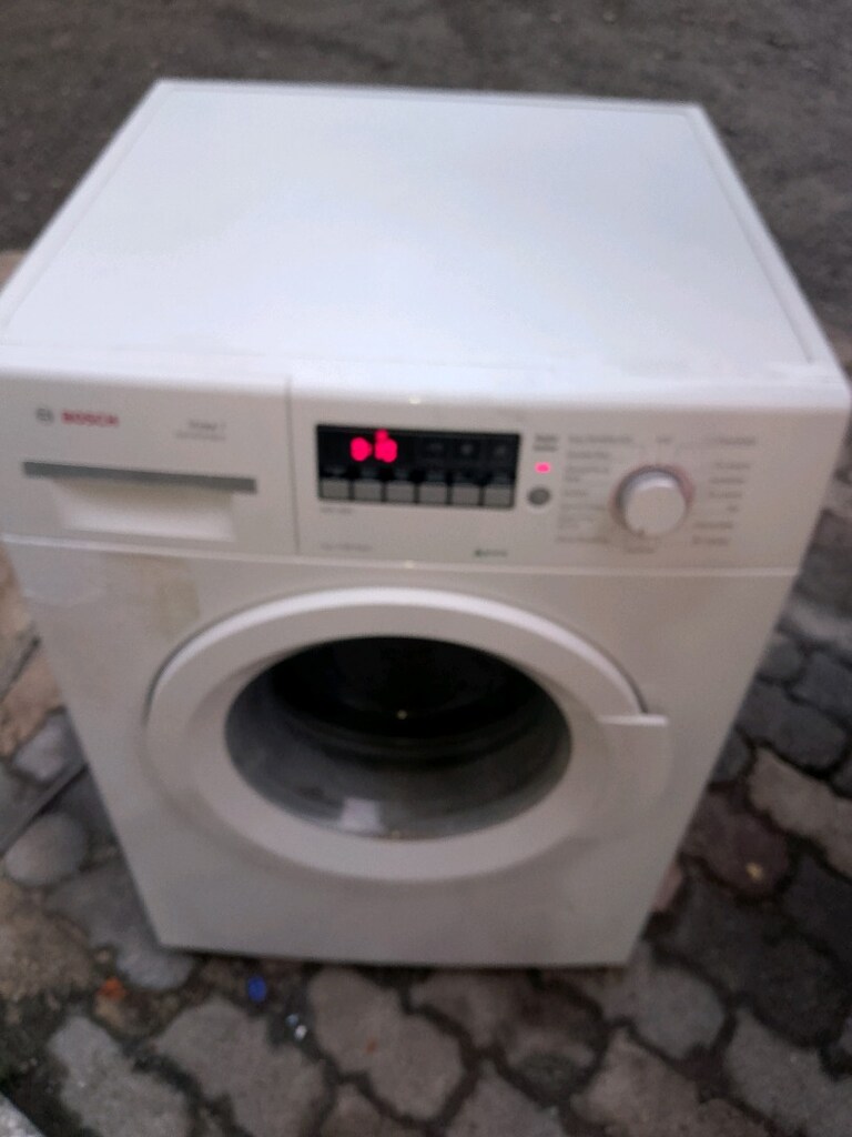 BOSCH MAX7 YENİ MODEL ÇAMAŞIR MAKİNESİ ÇALIŞIR DURUMDA SORUNU YOK - 4