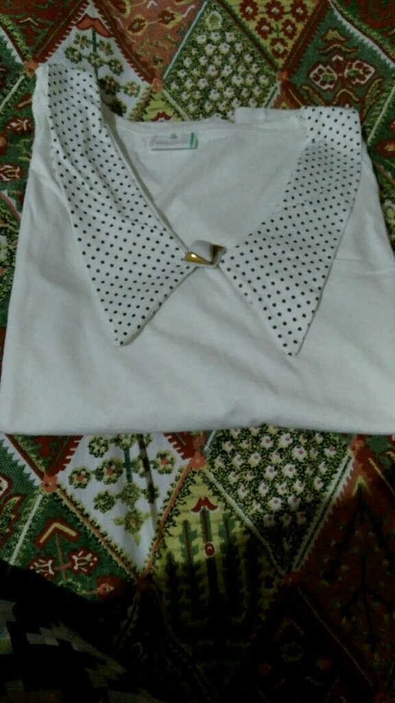 Beyaz renk Bluz M/ L Beden - 11