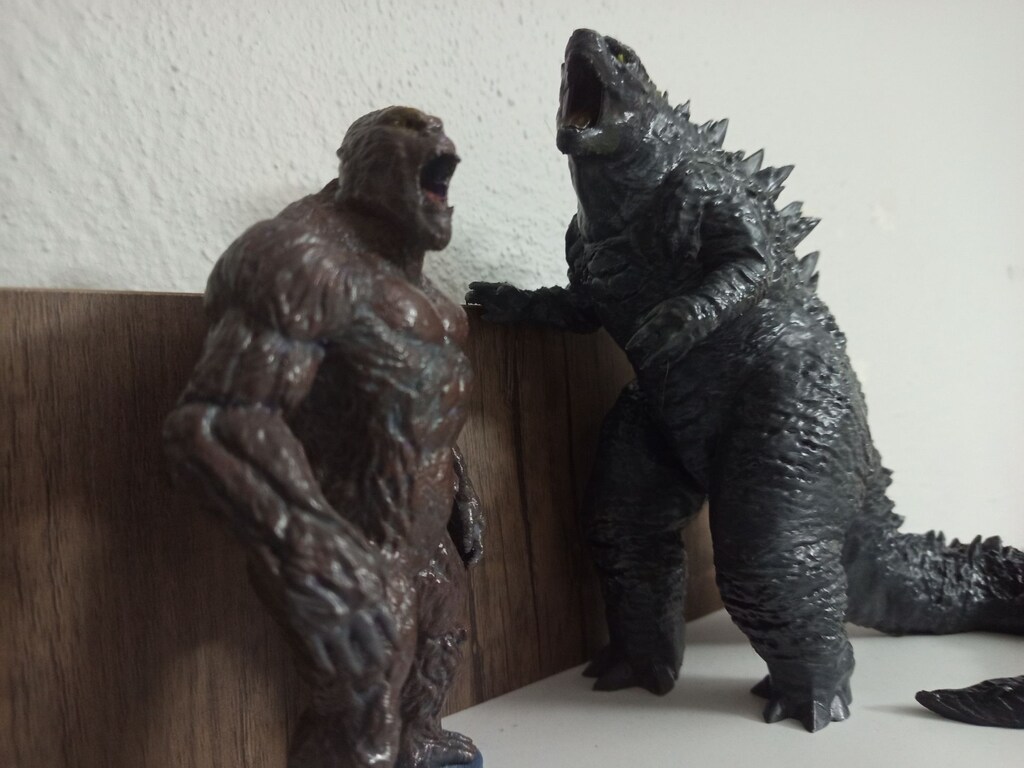 Godzilla VS Kong Çift figür - 4