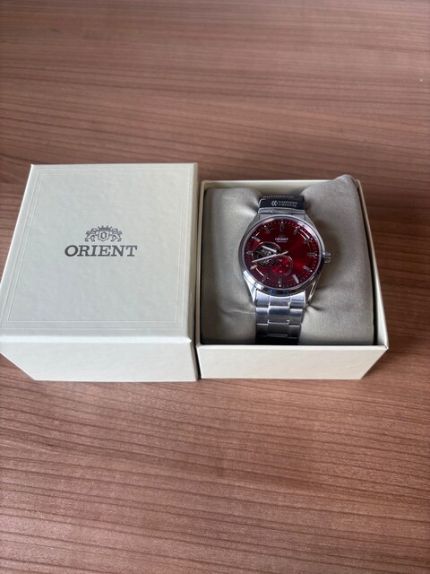 Orient RN-AR0010R Contemporary Kırmızı Openheart Otomatik SIFIR!