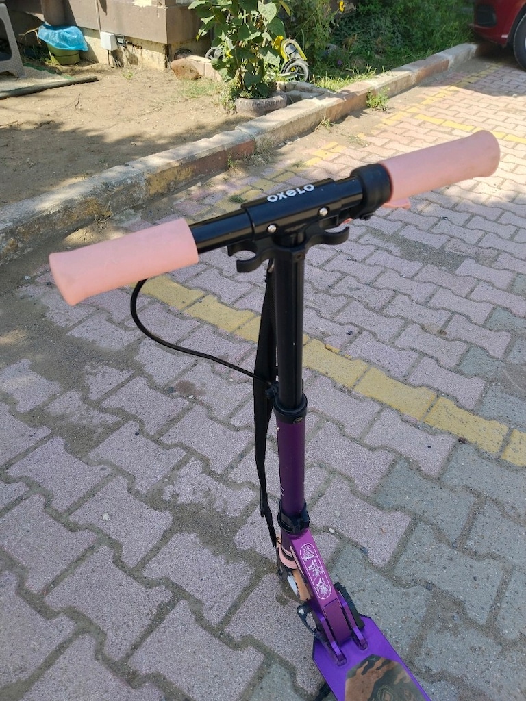 decathlon mor kız scooter sorunsuz - 6