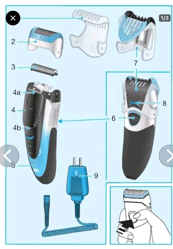 Braun cruZer Tıraş Makinesi Koruyucu Kapak - 2