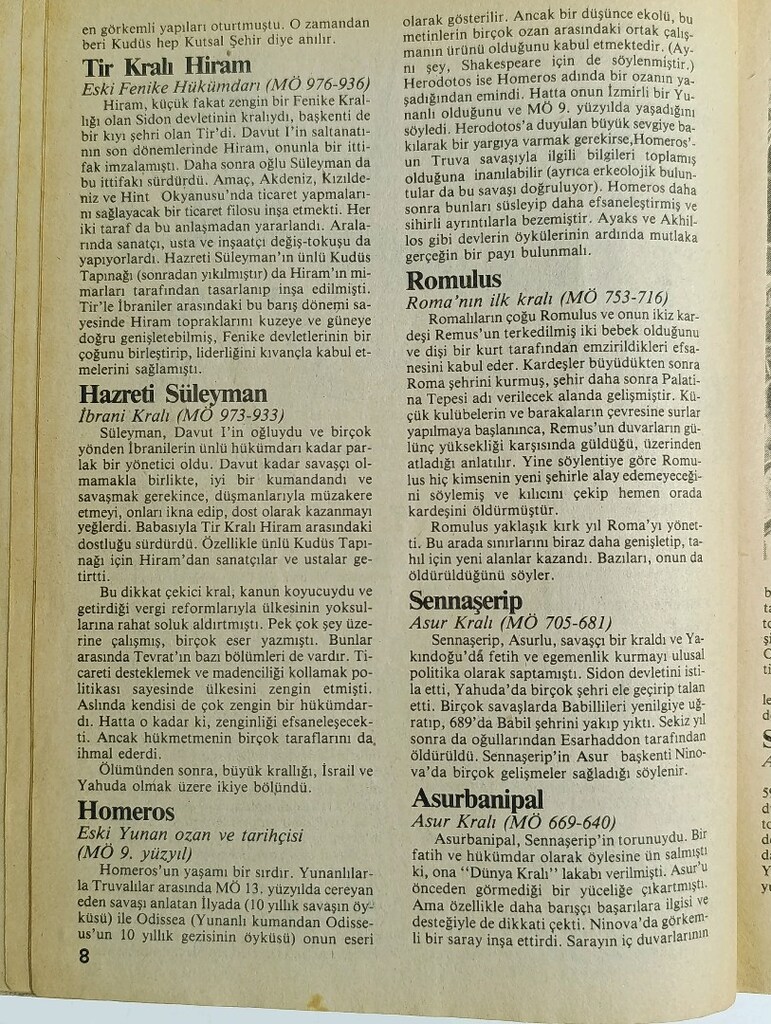 TARİHİ YARATAN 1000 BÜYÜK ADAM - 7