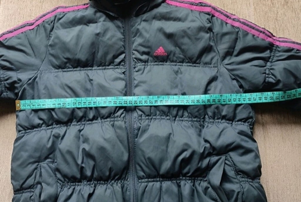 Orjinal Adidas kapşonlu şişme çeket 9 - 10 yaş - 5