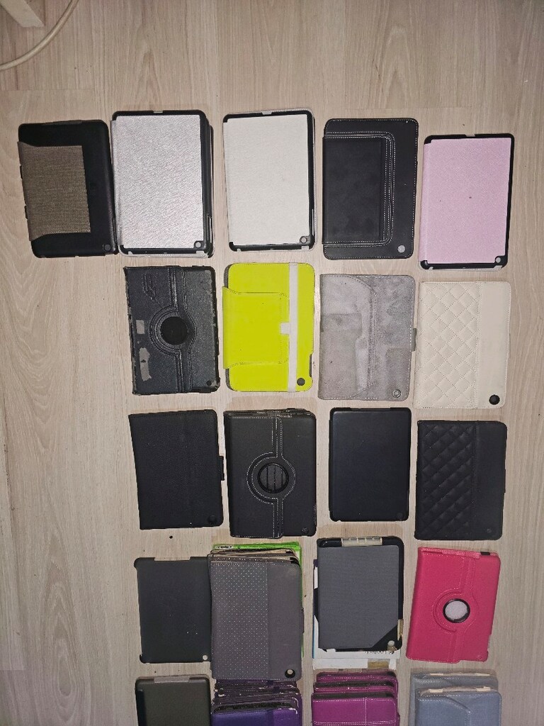 satılık ipad mini tam korumalı kılıflar 21 çeşit ve renkte 39 adet