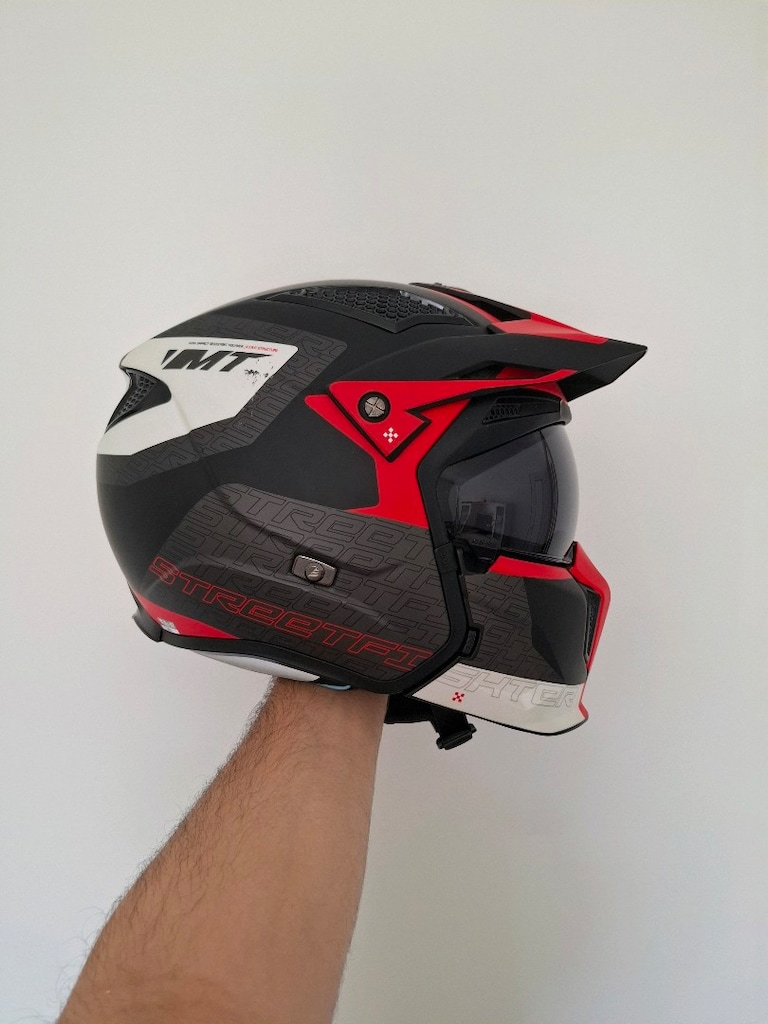 Temiz Mt Helmets Streetfighter Sv Totem B15 Çene Çıkan Kask L Beden - 4