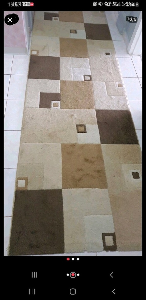 Sıfır gibi koyunlu halı 3 metre - 2