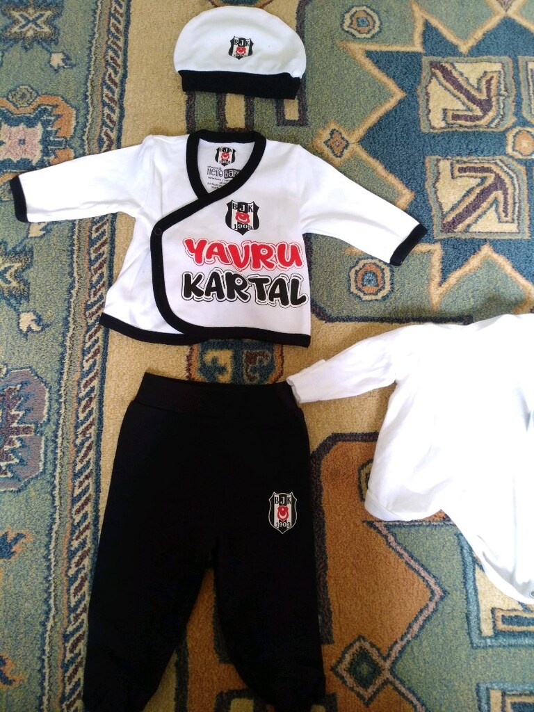 Beşiktaşlı Bebek takımı sıfır - 5