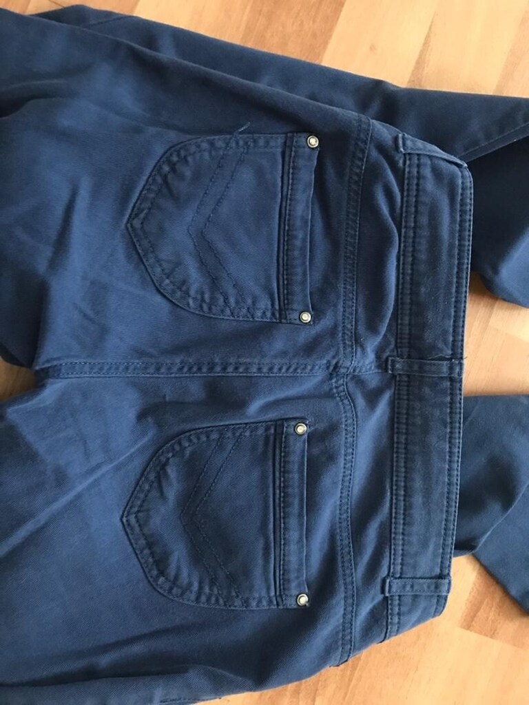 Kadın Yumuşak Mavi Pantolon - 2