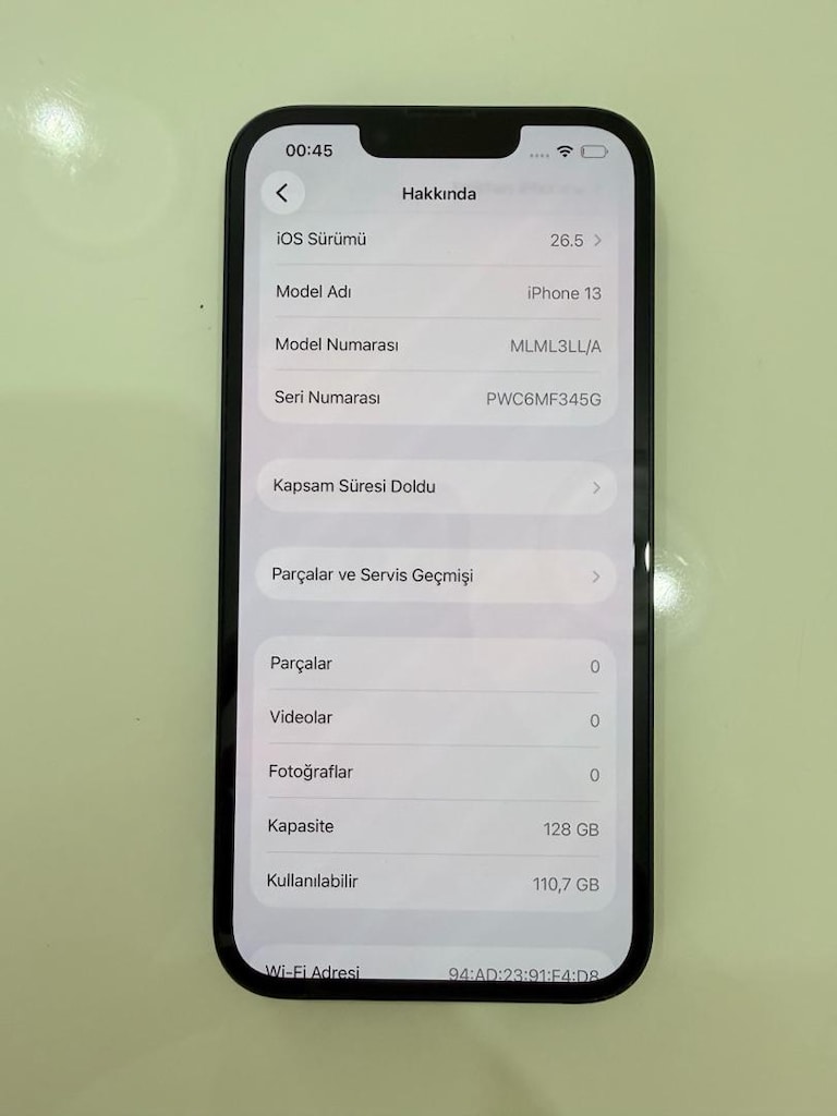 iPhone 13 128 GB | IMEI Kayıtlı | %76 Pil | Çok Temiz - 8