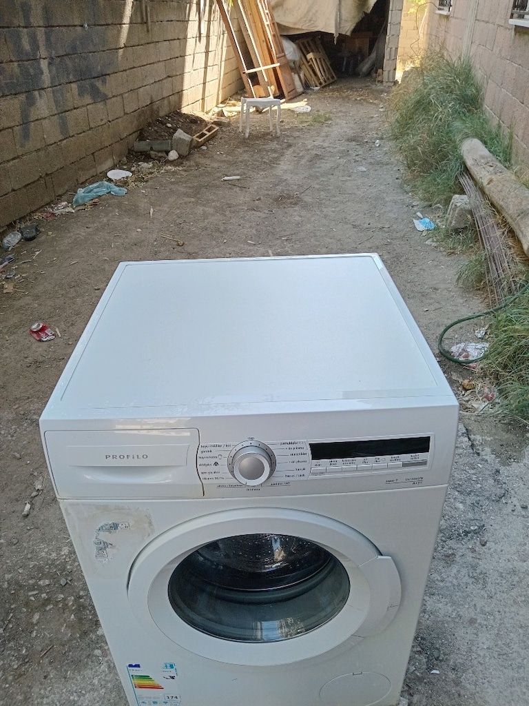 çamaşır makinesi 10 kg sorunsuz çizik dahil yok 1haftada deneme garant - 9