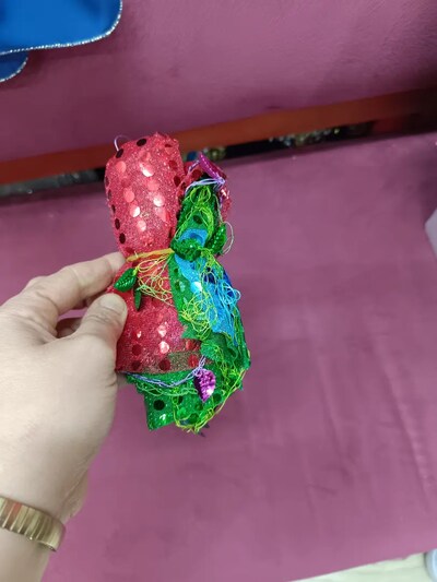 Renkli halay mendili pullu mendil