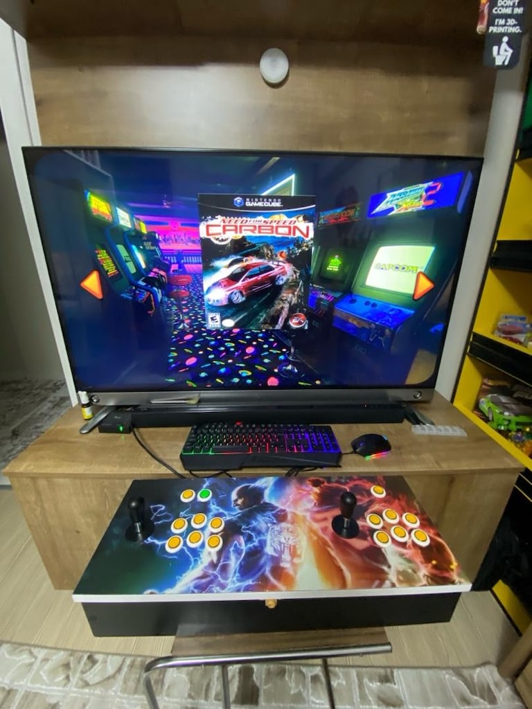 Arcade Stick Tv Oyun Konsolu Ev Tipi Pandora Box Retro ÖZEL YAPIM - 5