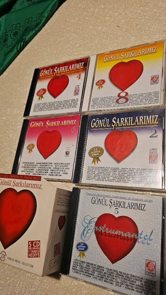 Gönül Şarkılarımız Türk Müziği Koleksiyonu – 10 CD | 2 Set | Müzik - 6