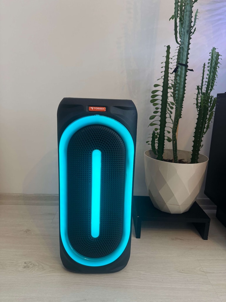 Torima Bluetooth Karaoke Hoparlör Rgb Işıklı Mikrofonlu 50W - 4
