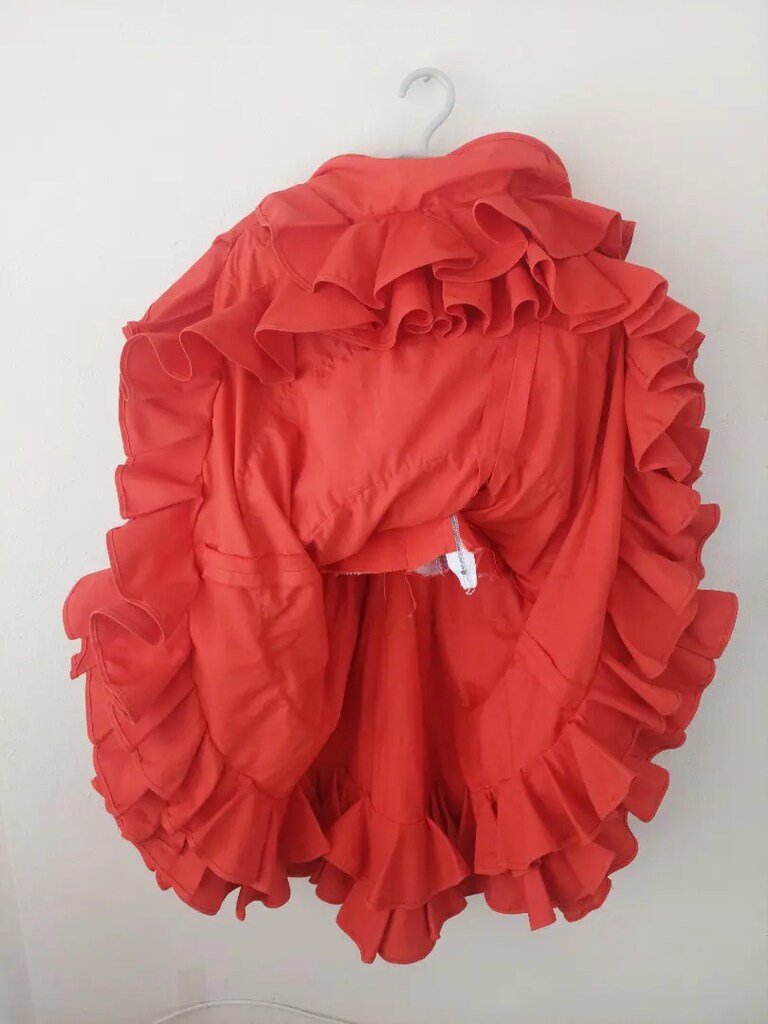 Kız çocuk flamenko elbise (ölçüler açıklama da) - 7