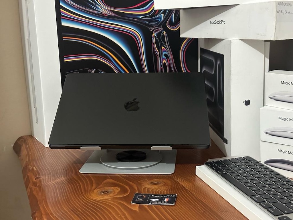 Sitede tek ! pil sağlığı 95 devir 70 macbook pro M3 pro 16” garantili - 7