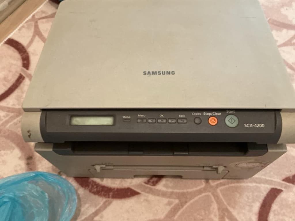 Samsung SCX-4200 Lazer Yazıcı Tarayıcı Fotokopi Çalışır Durumda - 6