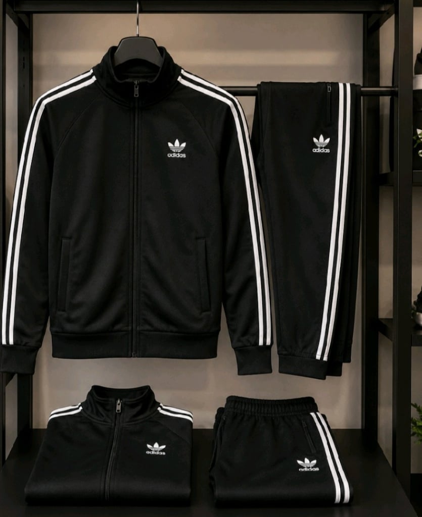 Adidas 3 Çizgili Klasik Eşofman Takımı - SIFIR / A Kalite