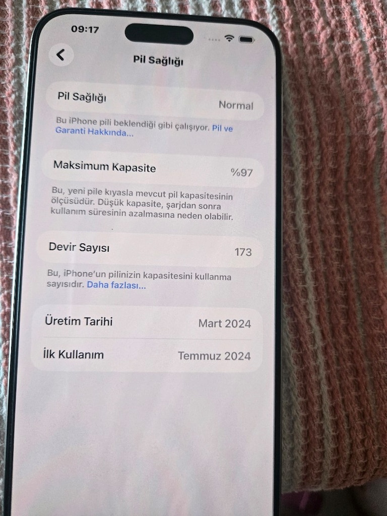 sıfır ayarında çok az kullanılmış iPhone 15 Pro Max - 4