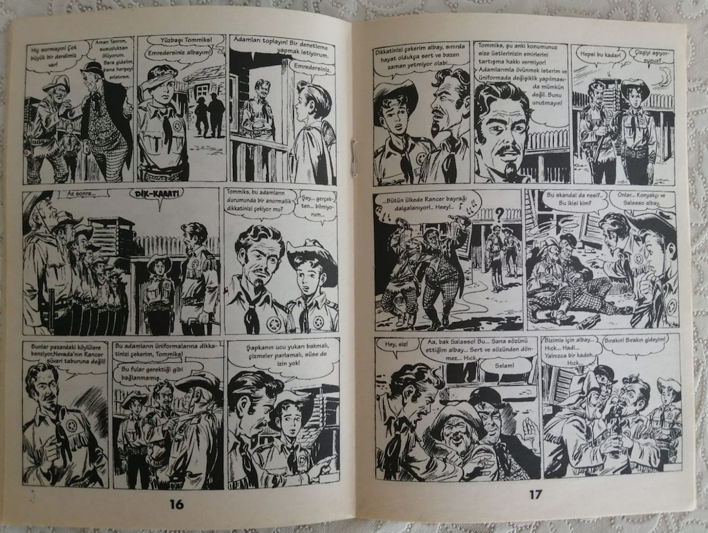 TEKSAS TOMMİKS ÇİZGİ ROMAN - 8