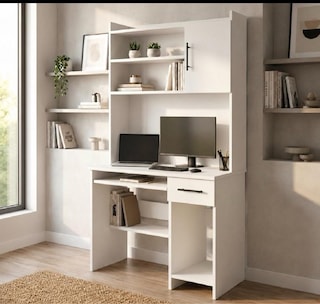 Çalışma Masası Kitaplık Kombini - 2
