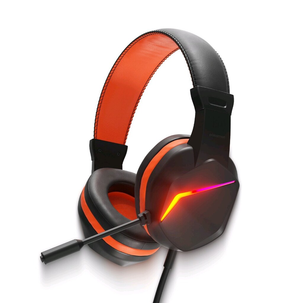 Polosmart Kablolu Led Aydınlatmalı Gaming Oyuncu Kulak Üst Düzey - 5