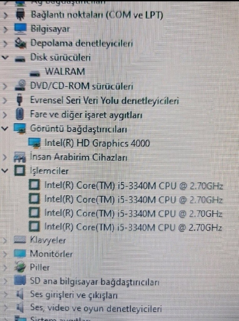 Dell Latitude E6430 ATG i5 3. Nesil 8 GB RAM 128 GB SSD Laptop - 3
