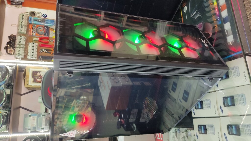içi boş gaming ışıklı oyuncu kasaları RGB sıfır - 5