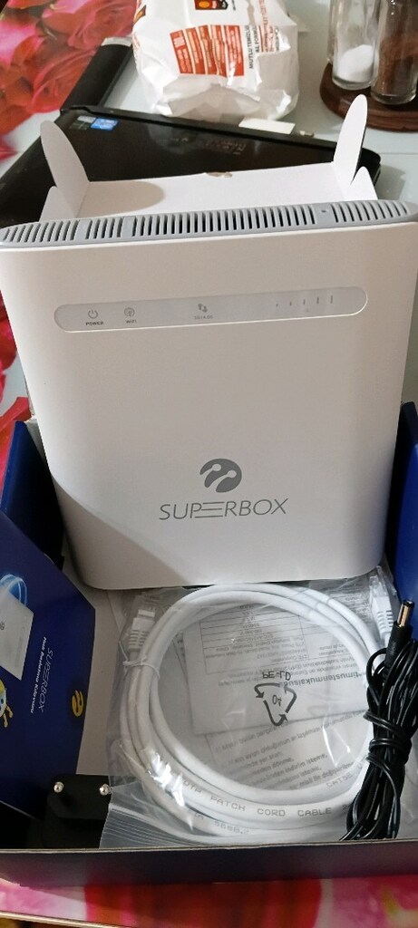 Sıfır ZTE MF286R süperbox - 2