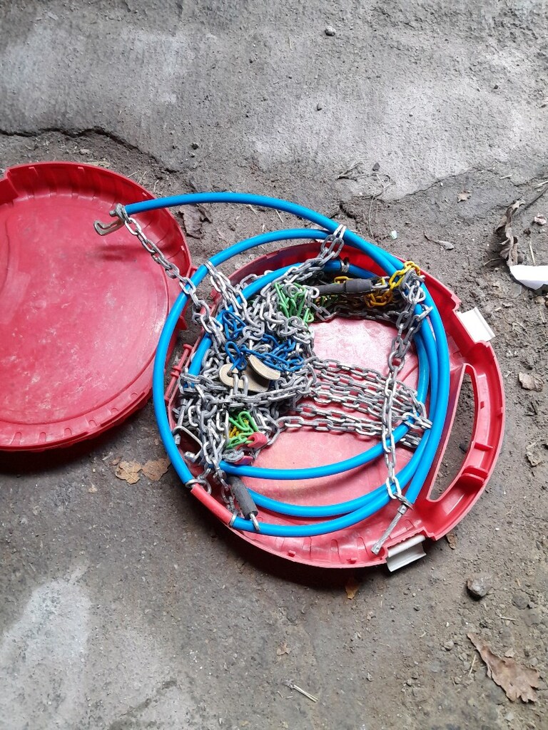 Araba kışlık zincir sağlam çantalı - 3