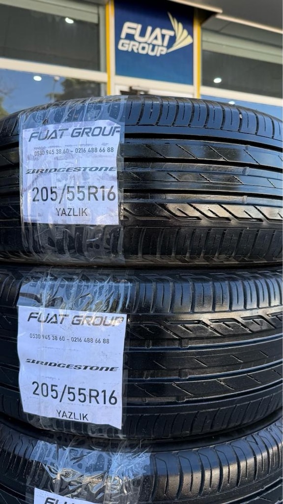 205 55 16 BRİDGESTONE YAZ LASTİĞİ SIFIRDAN FARKSIZ - 2