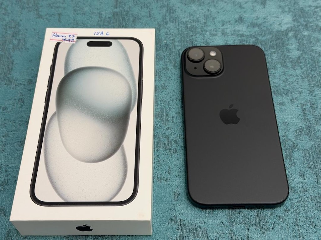 iPhone 15 128GB 11 ay Apple TR garantili ciziksiz pil92 - 2