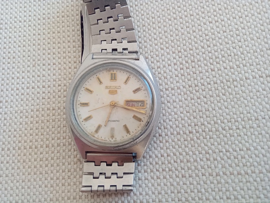 1982 imalı SEIKO 5 OTOMATİK ERKEK KOL SAATİ - 3