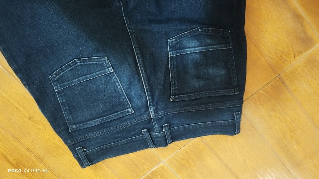 #Mudo likralı jeans Eni çekilince 45 Boyu 92 Paça 16???BOMBA İNDİRİM. - 3