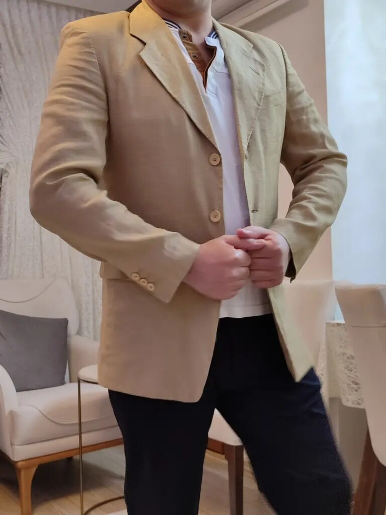Keten ceket Mudo L beden tertemiz küçük geldiğinden satıyorum