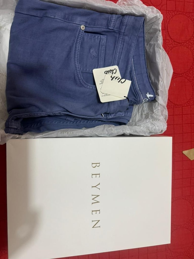 Beymen club tanesi siyah renk kot ve mavi gri kot pantolon - 5
