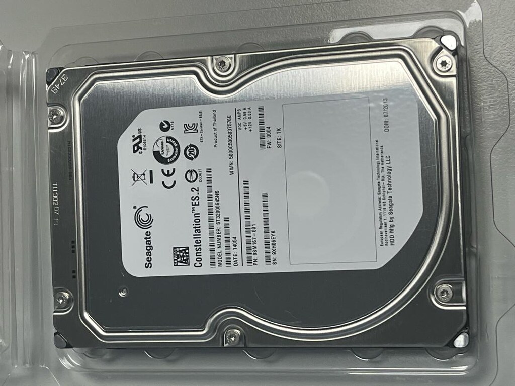 Seagate Constellation ES 2 TB,Internal,7200 RPM,3.5" ST320000645N Hdd - 2