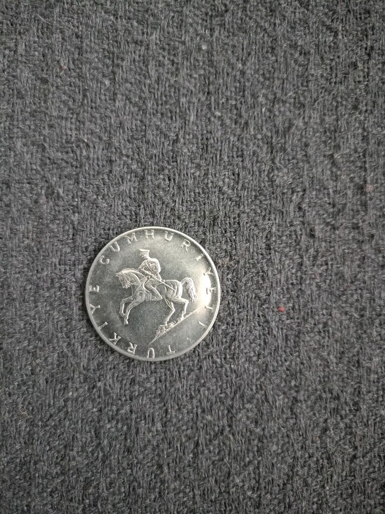 5 Türk Lirası 1976 yılından kalma. - 2