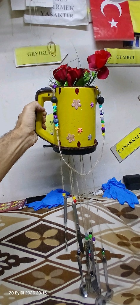 El Yapımı Rüzgar Çanı - 8