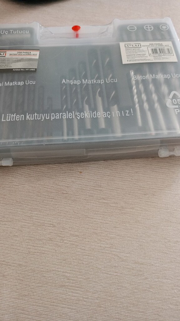 300 parça matkap ucu ve düpel seti - 2