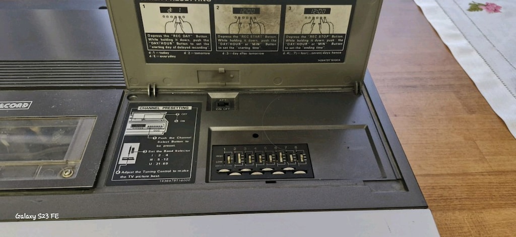 Betamax video kaset oynatıcı - 4