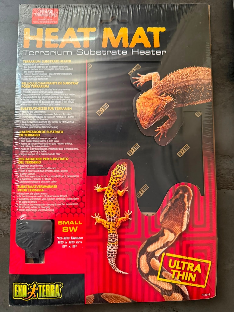 EXO TERRA HEAT MAT 8W - TERARYUM ZEMİN ISITICI PED