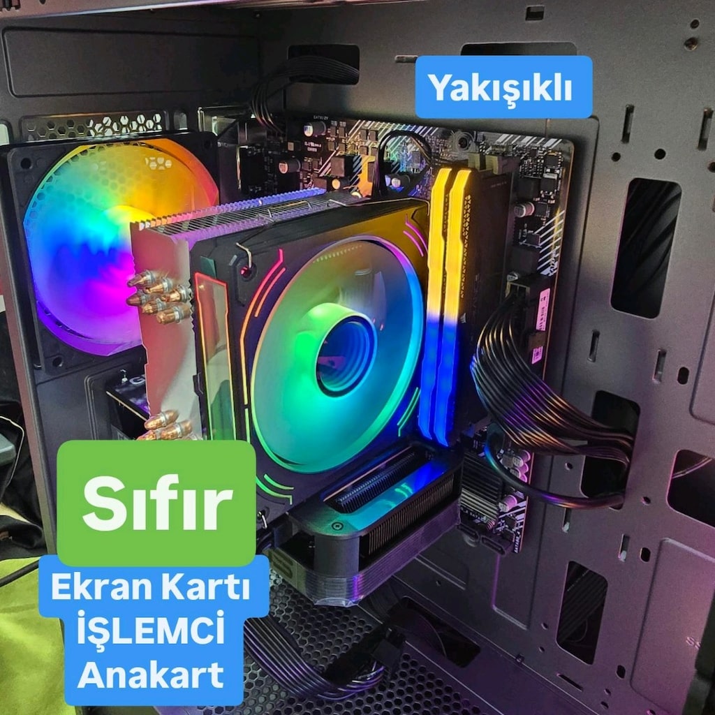 RYZEN 5 5500 + RTX 5050 8 GB GAMING PC Güçlü ve dengeli donan - 4