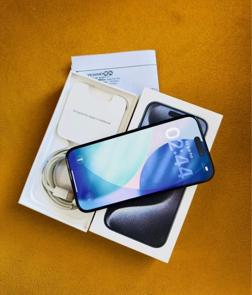 iPhone 15 PROMAX 256 GB ( hatasız faturalı) - 5