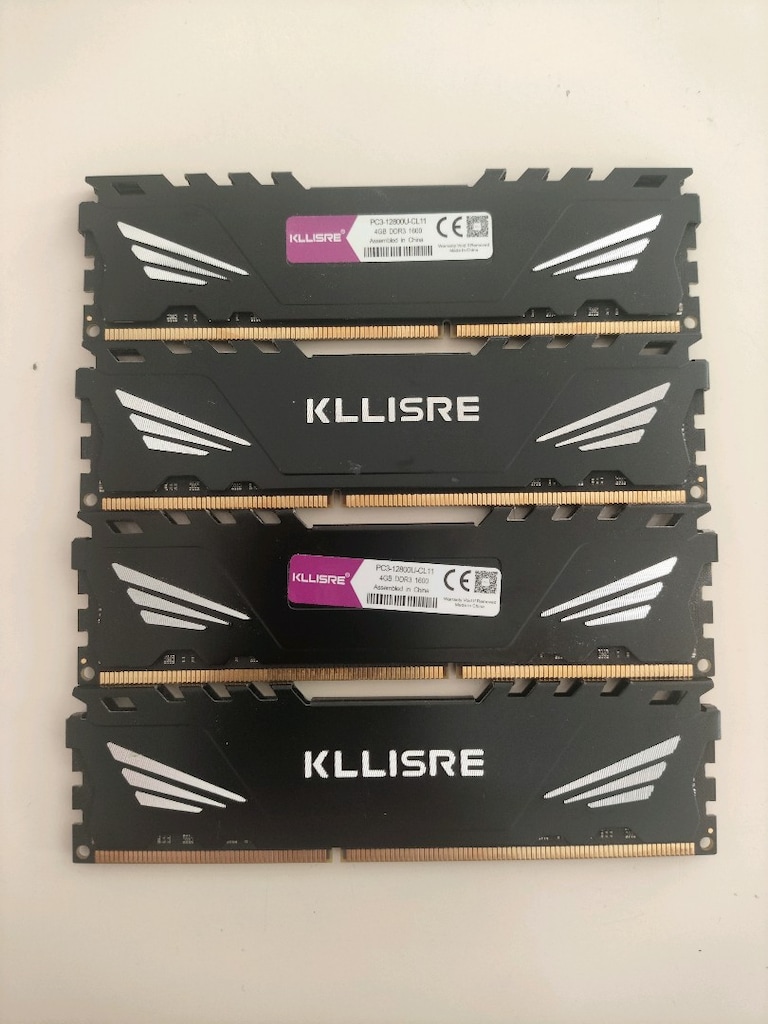 16 (4*4) GB DDR3 RAM 1600 hz - letgo'dan Sıfırından Uygun Fiyata Al