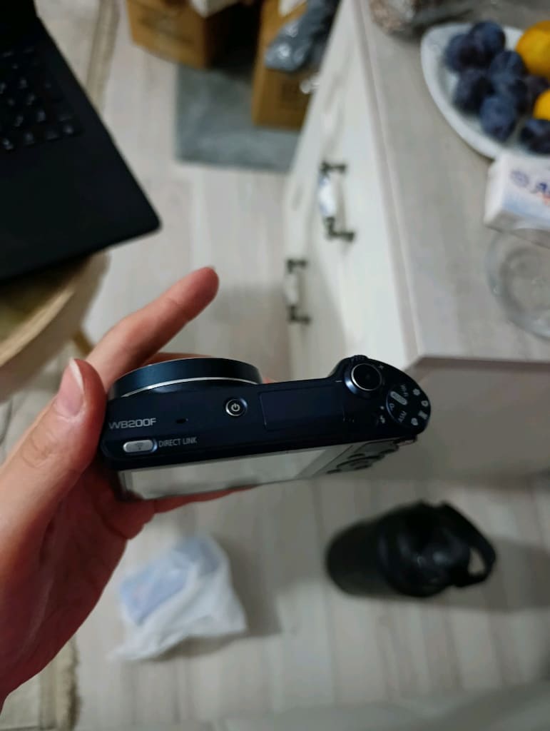 Samsung WB200F 18x Optik Zoom Wi-Fi Dijital Kamera - 5