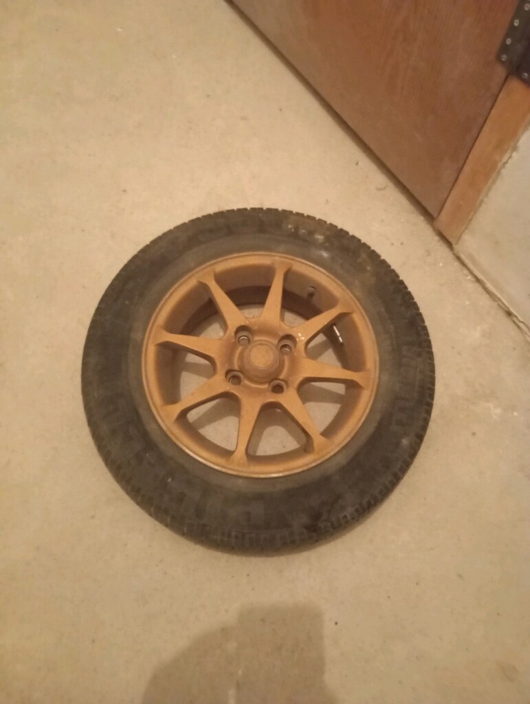 dört adet 13" çelik jant lastik - 3