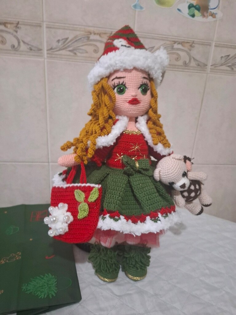 Noel Kiz Amigurumi - 5