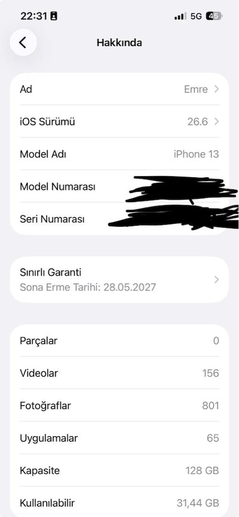 İphone 13 Garantili Kusursuz - 10